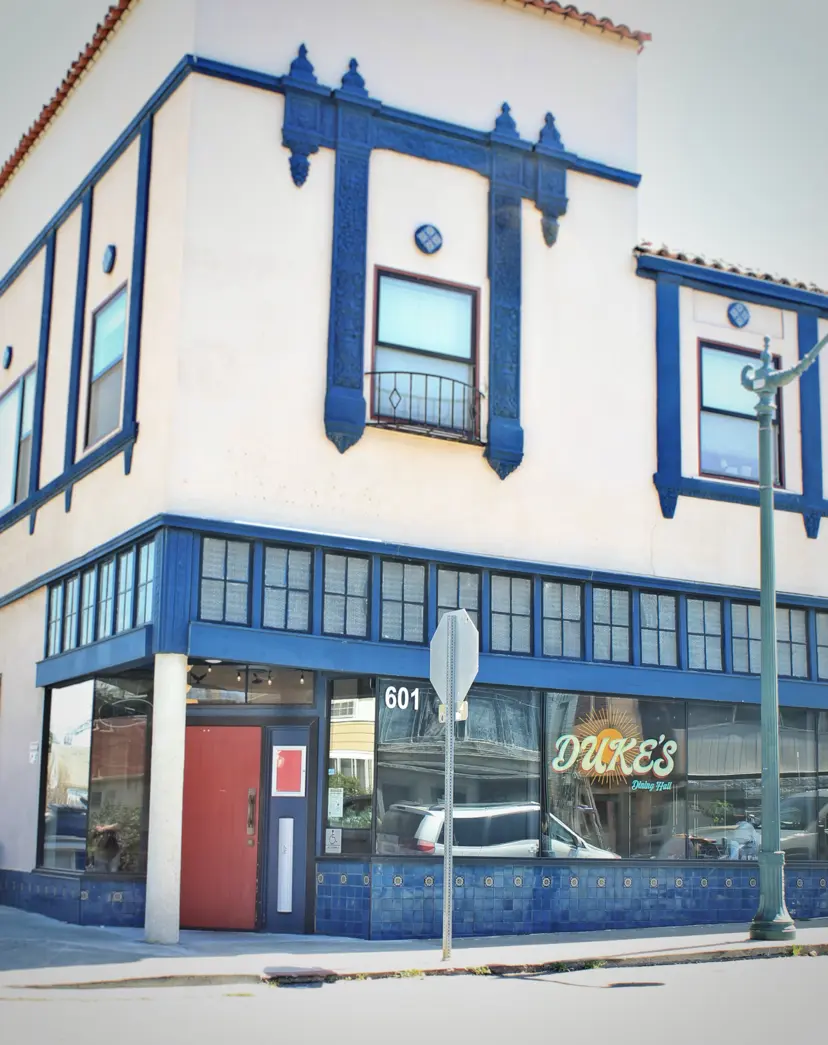 Exterior of Duke's Dining Hall at 601 2nd Ave in Crockett, CA