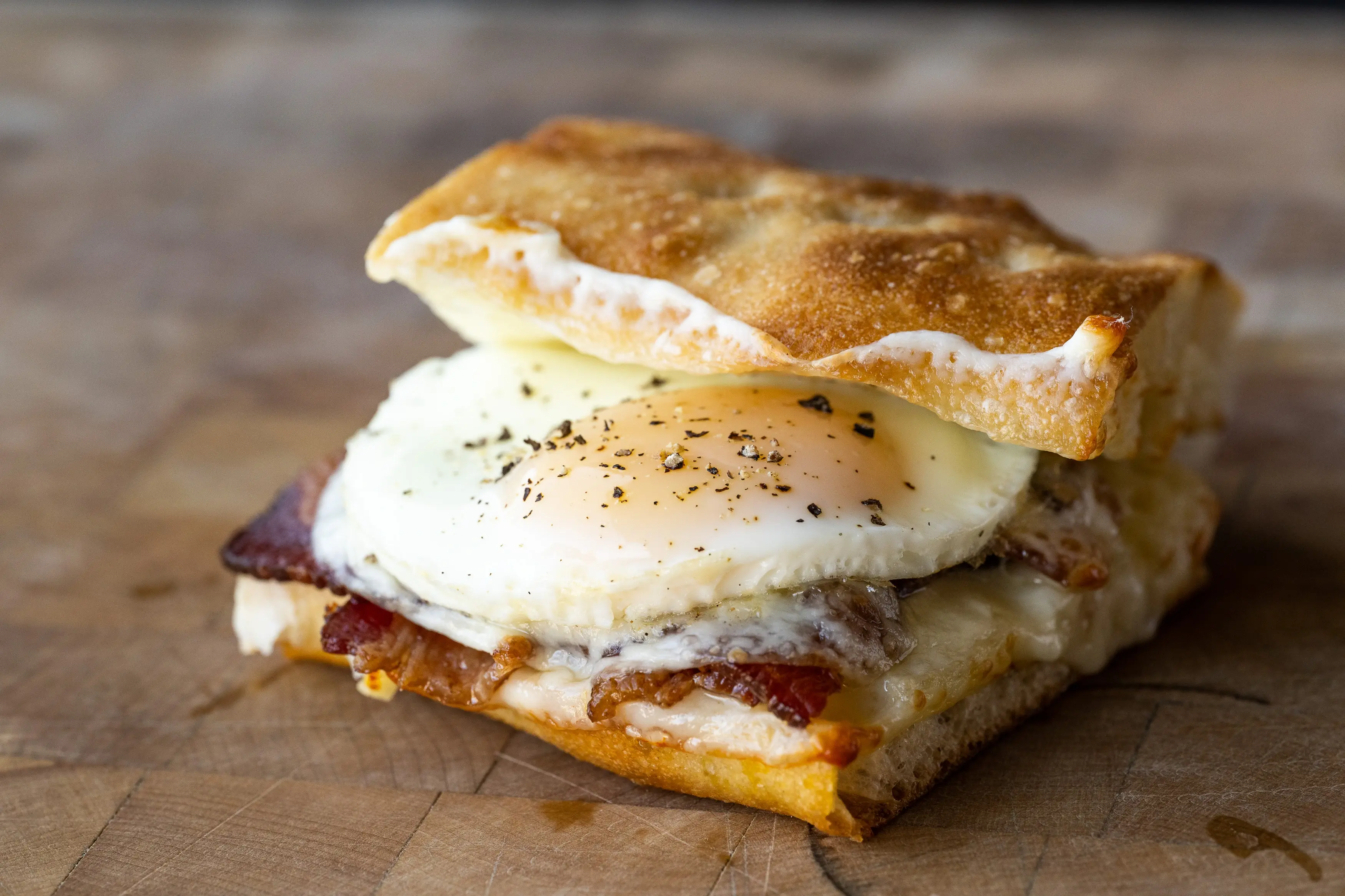 BCE Breakfast Sandwich